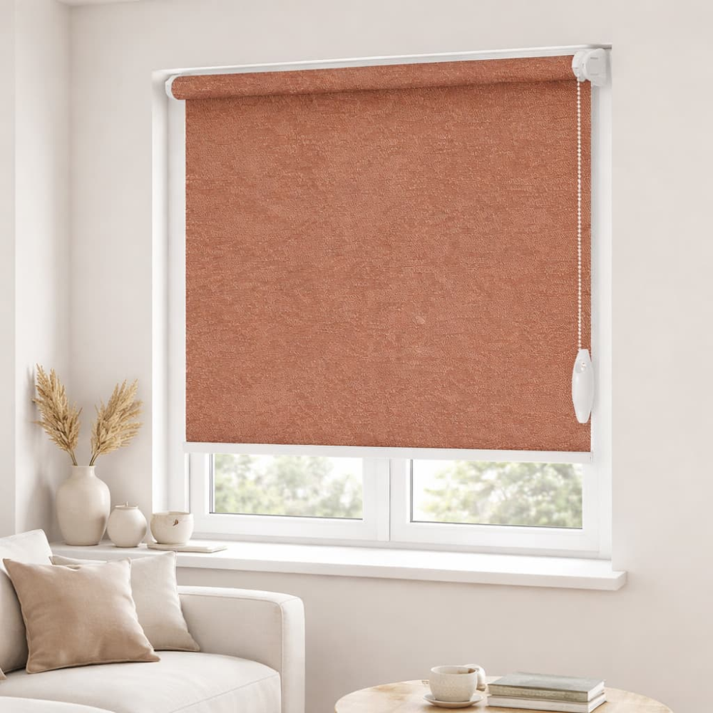 Тканинні ролети Агат 1827 коричневий