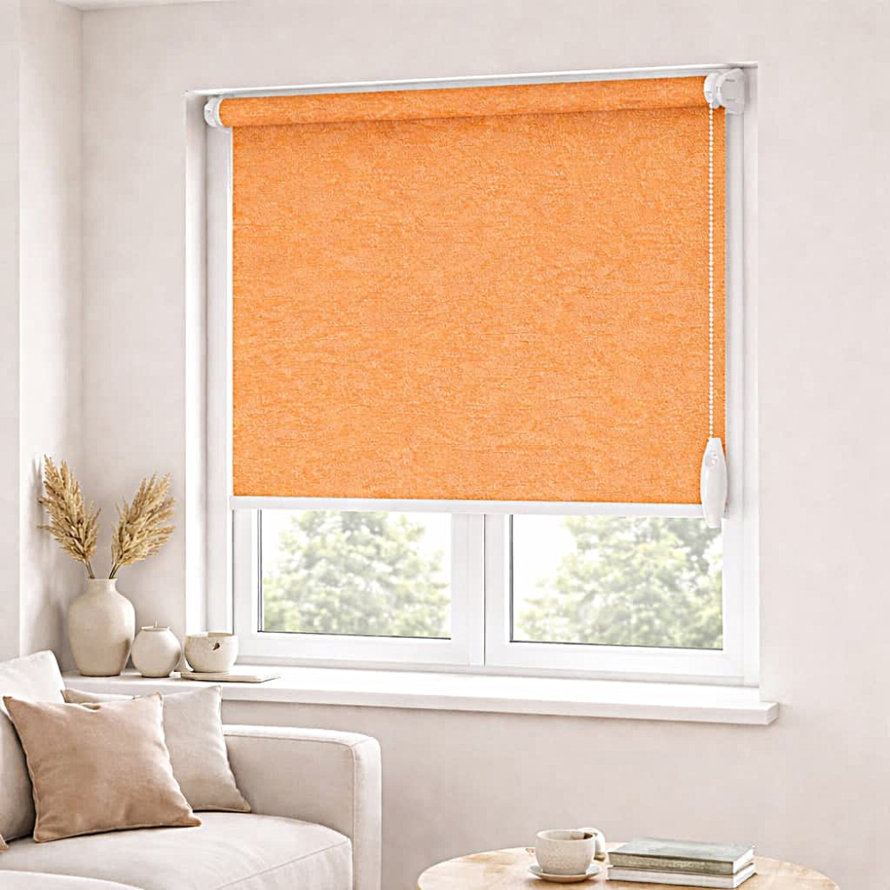 Тканинні ролети Агат 2086 персиковий