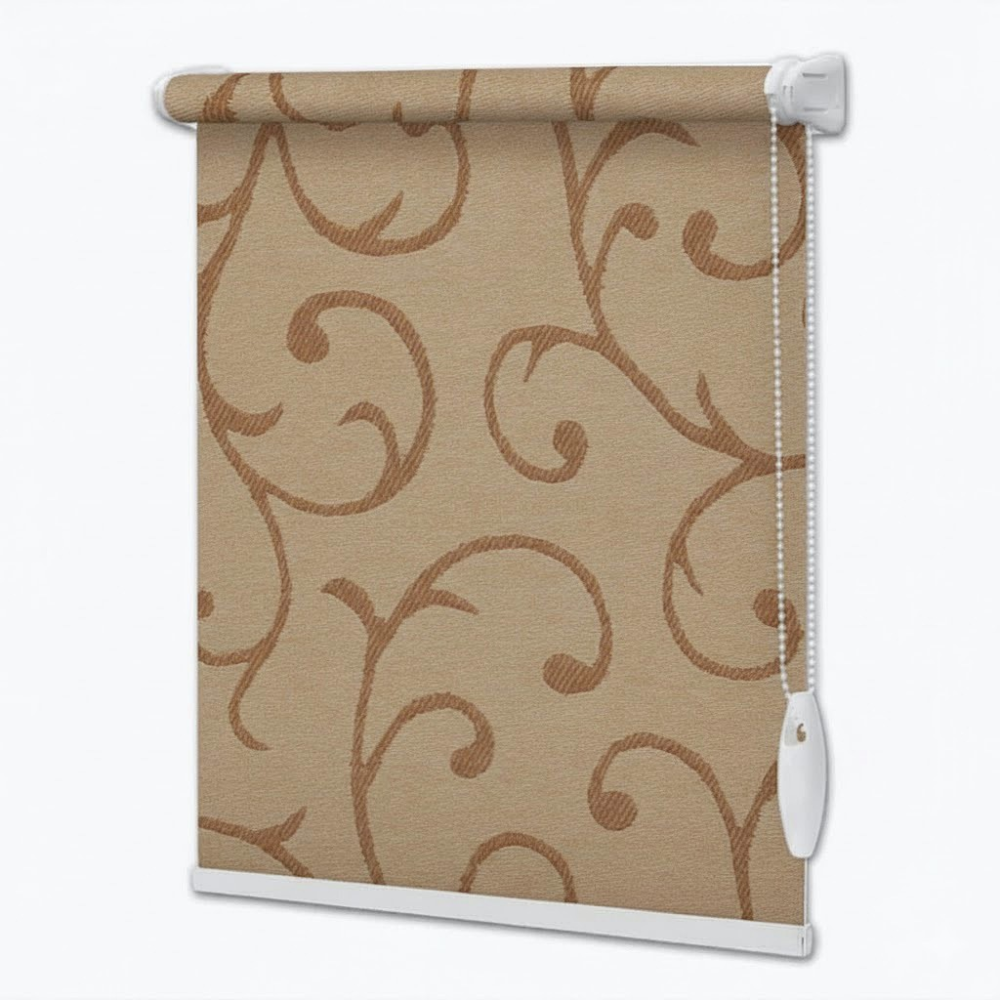 Тканинні ролети Акант 1827 темний беж