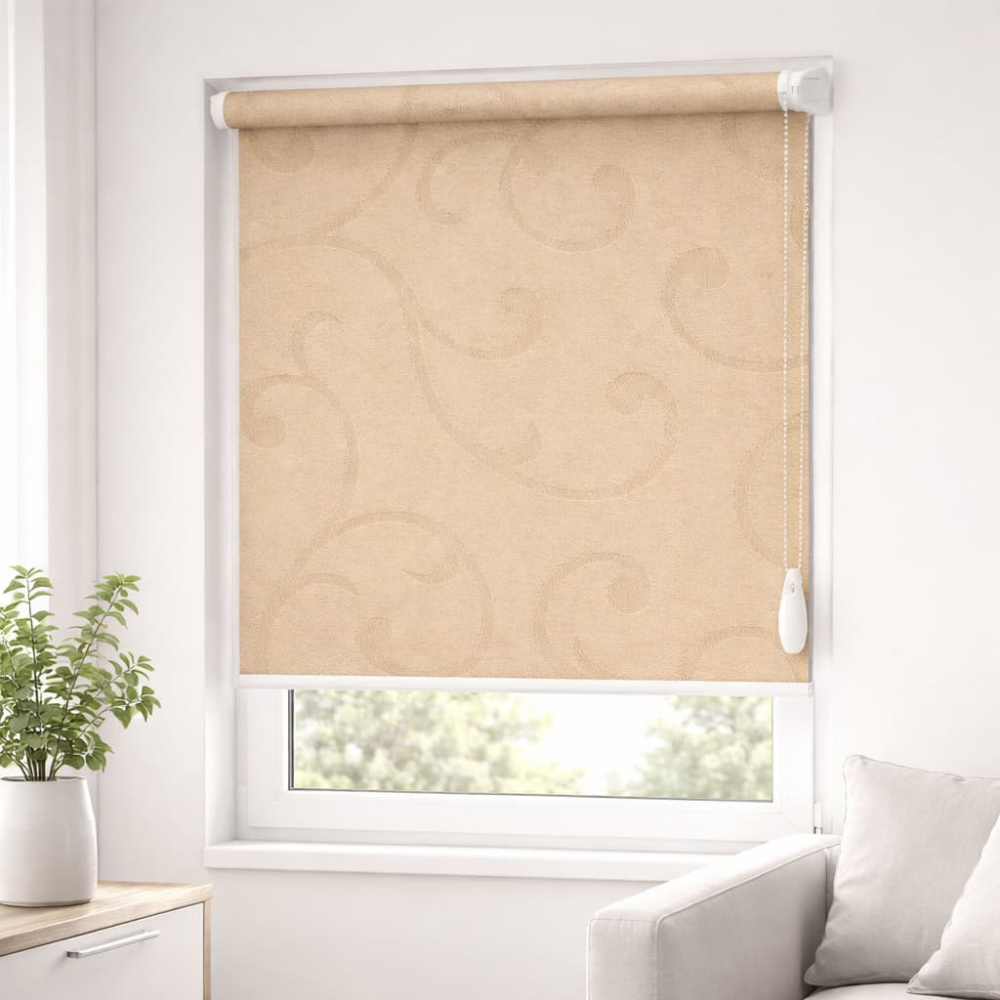 Тканинні ролети Акант 1839 бежевий