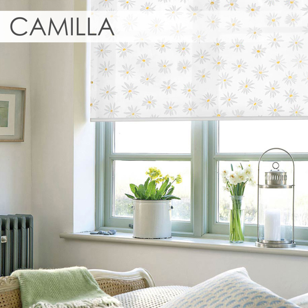 Тканинні ролети Камілла жовта