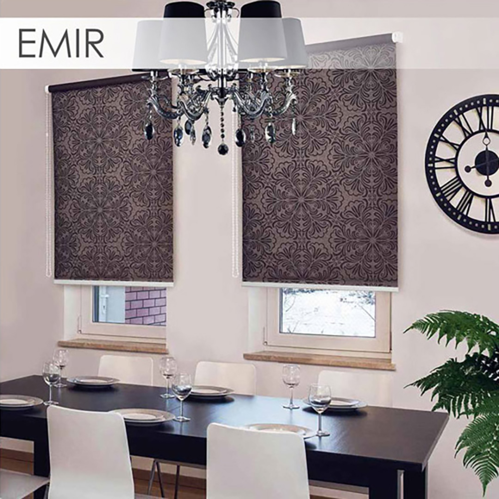 Тканинні ролети Емір темний