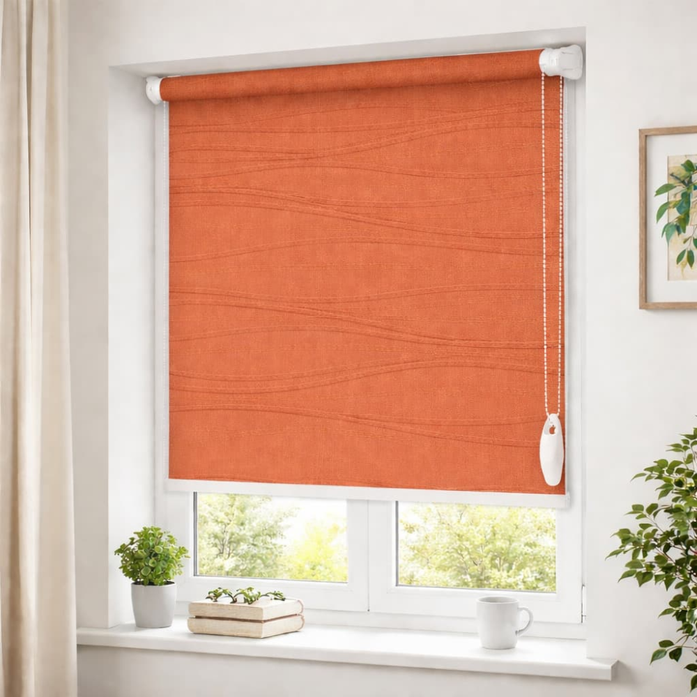 Тканинні ролети Грасс 2095 терракот