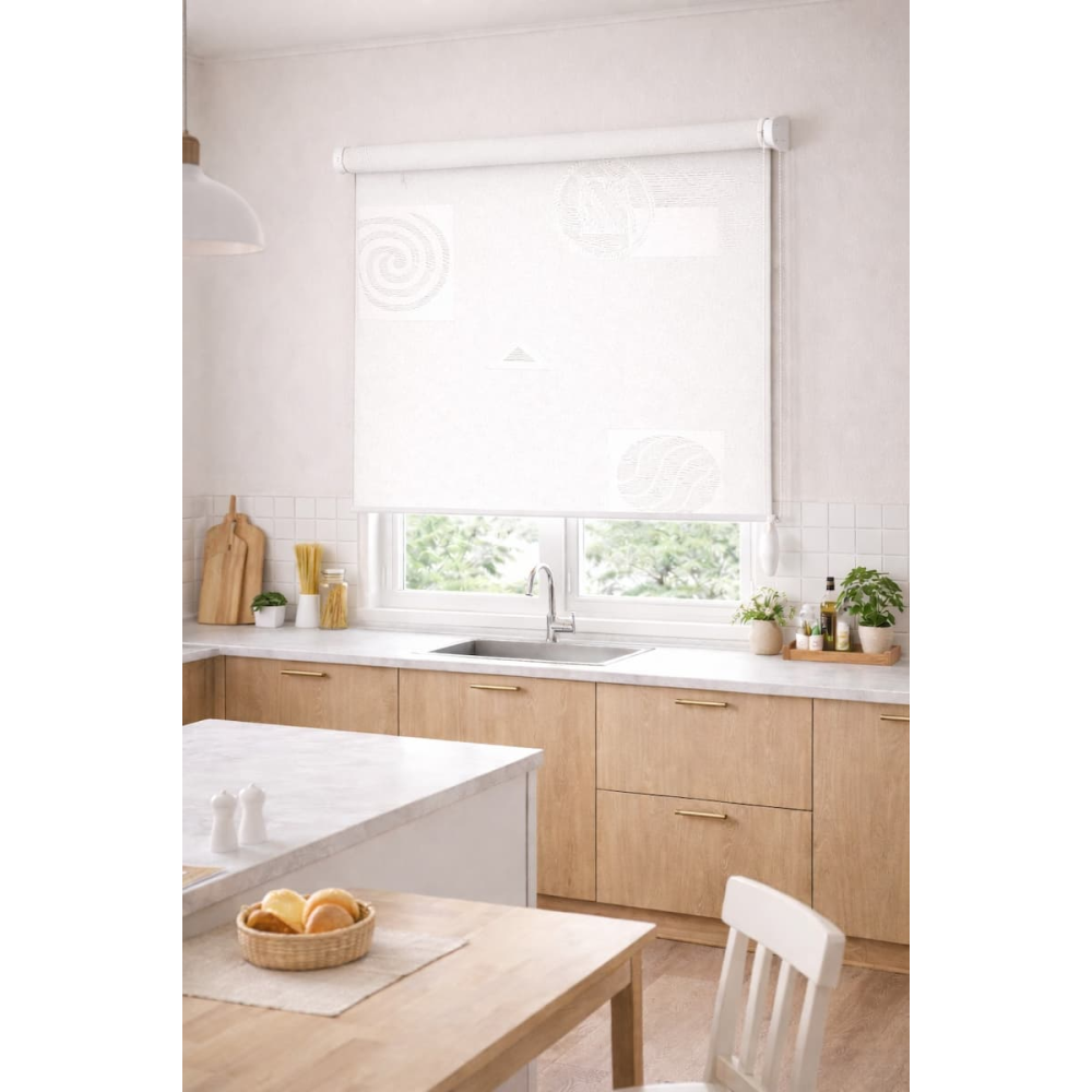 Тканинні ролети Ікеа 1800 ванільний