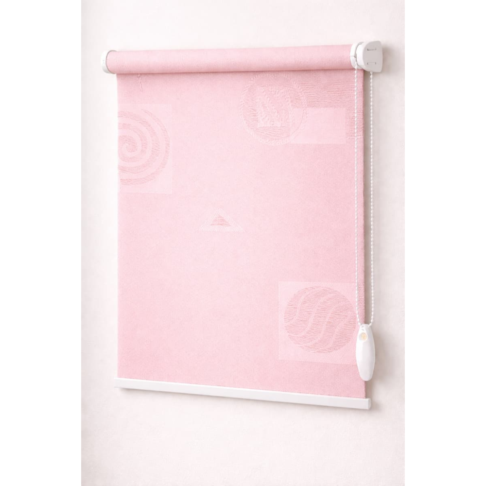 Тканинні ролети Ікеа 1842 рожевий