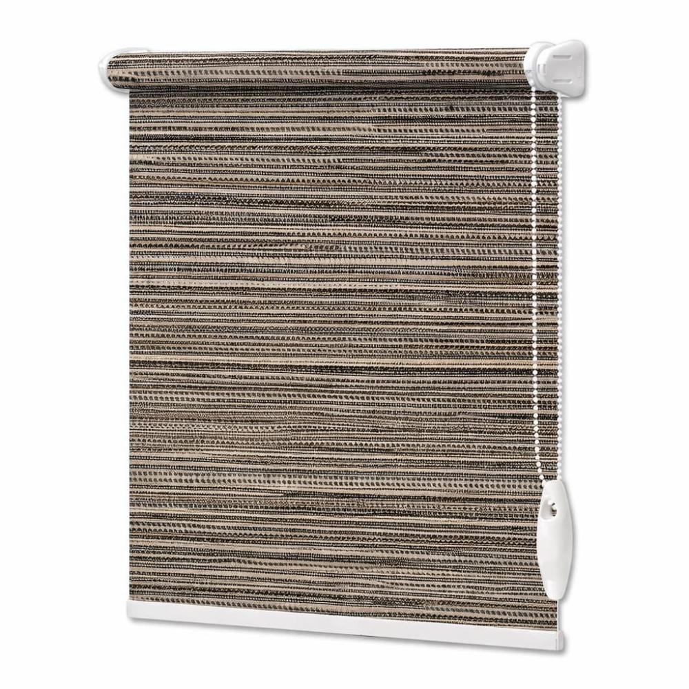 Тканинні ролети Джут 512 шоколад