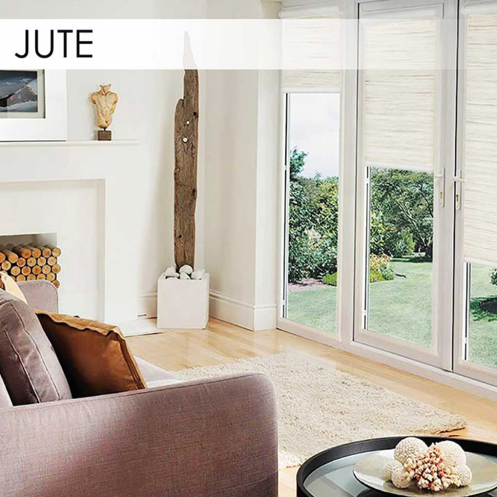 Тканинні ролети Джут 510 крем