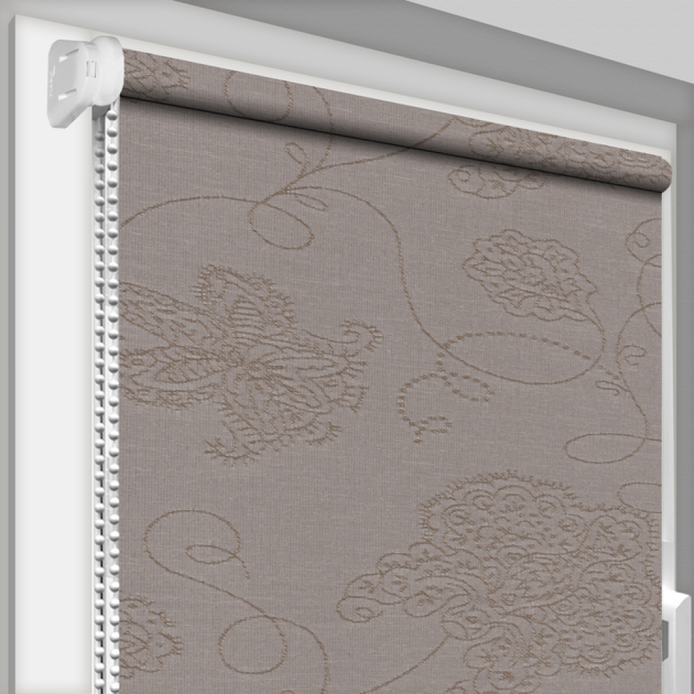 Тканинні ролети Кінга 406 коричневий