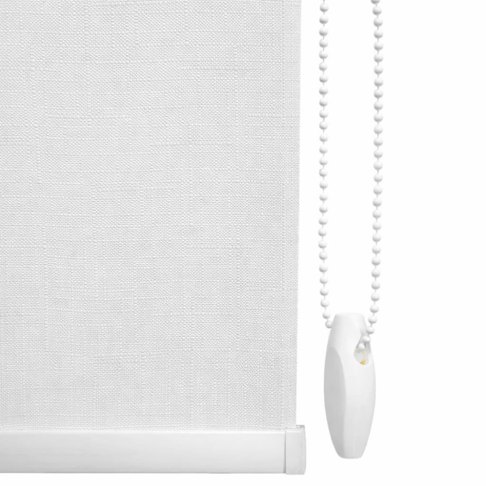 Тканинні ролети Льон 0800 білий