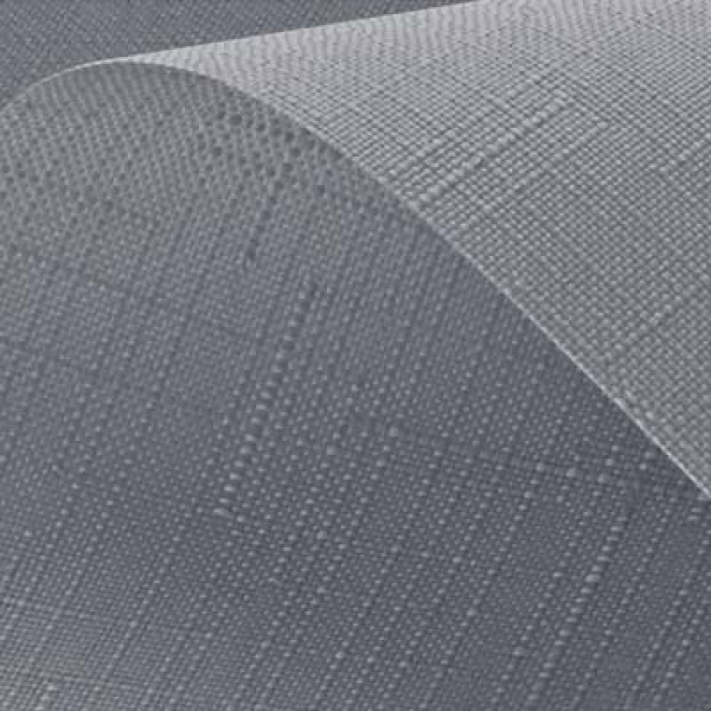 Тканинні ролети Льон 7436 сірий