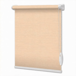 Тканинні ролети Льон 0877 персик