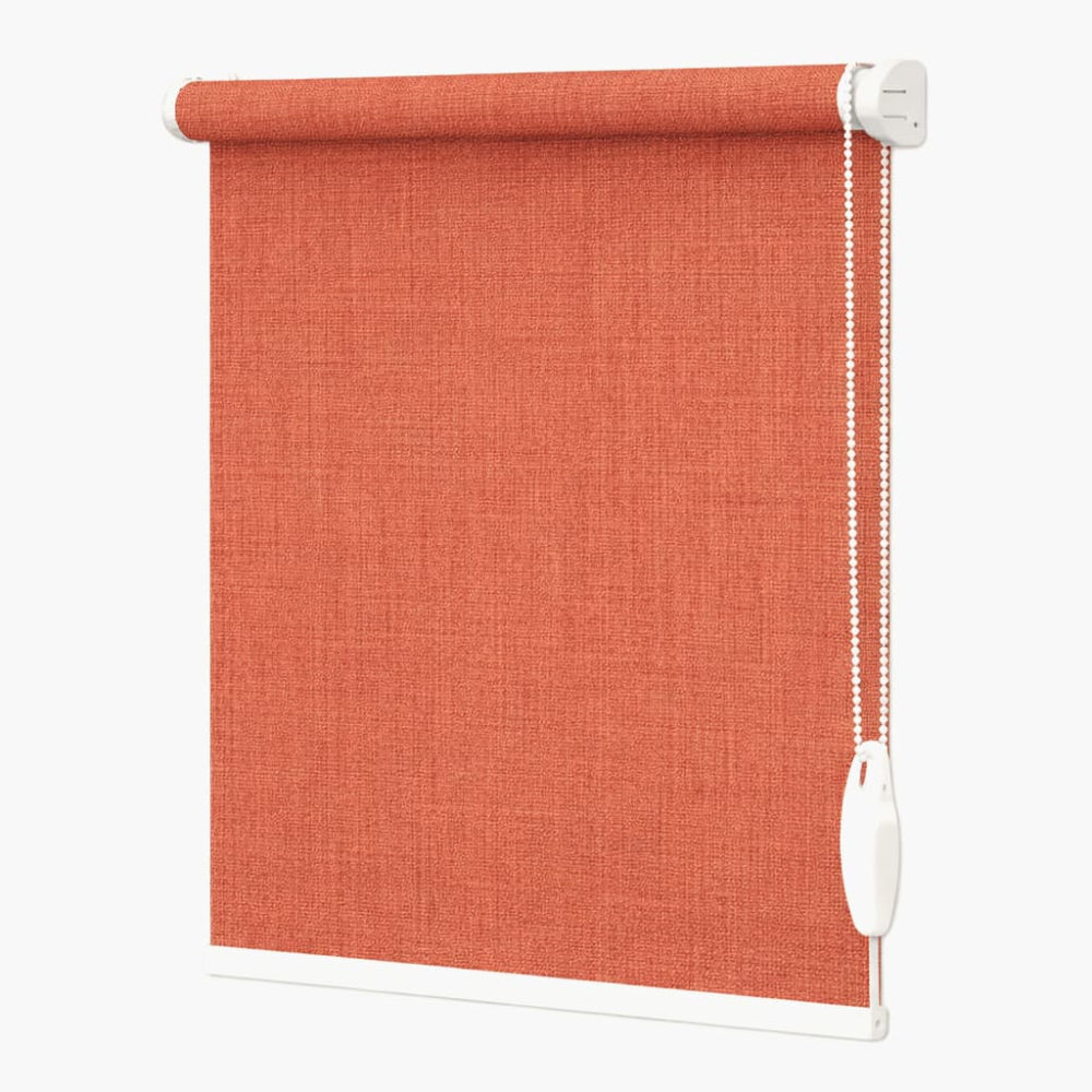 Тканинні ролети Льон 2095 терракот