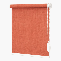 Тканинні ролети Льон 2095 терракот