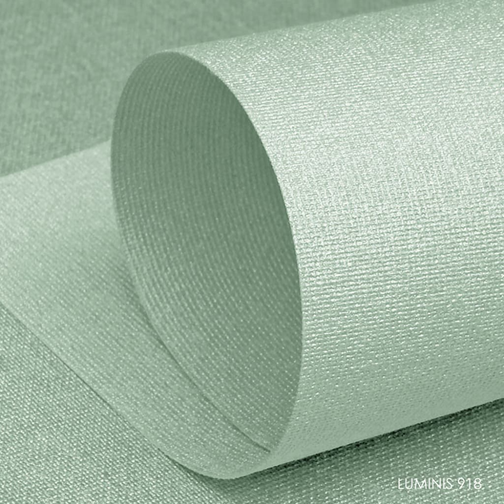 Тканинні ролети Люмініс 918 зелений