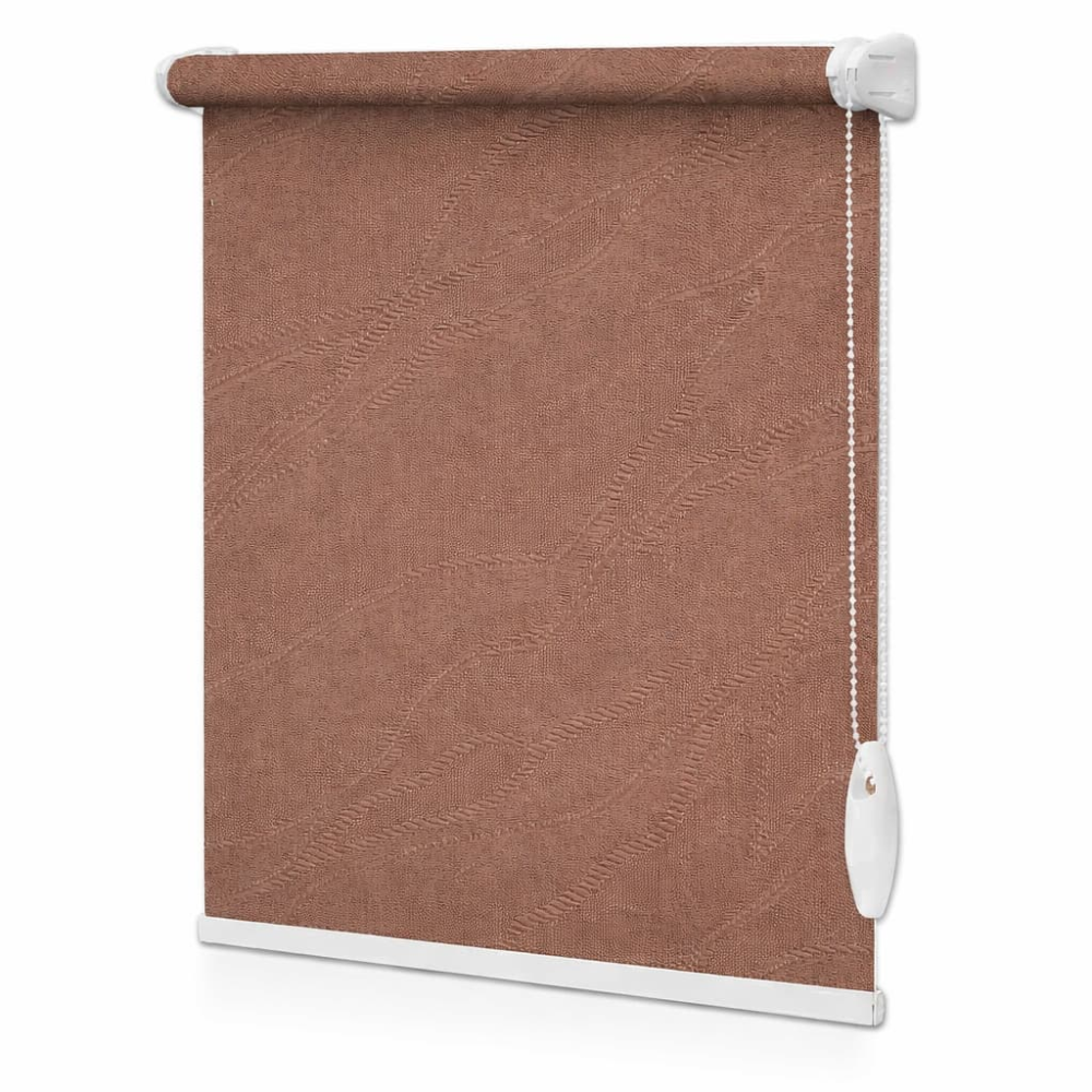 Тканинні ролети Вода 1827 коричневий