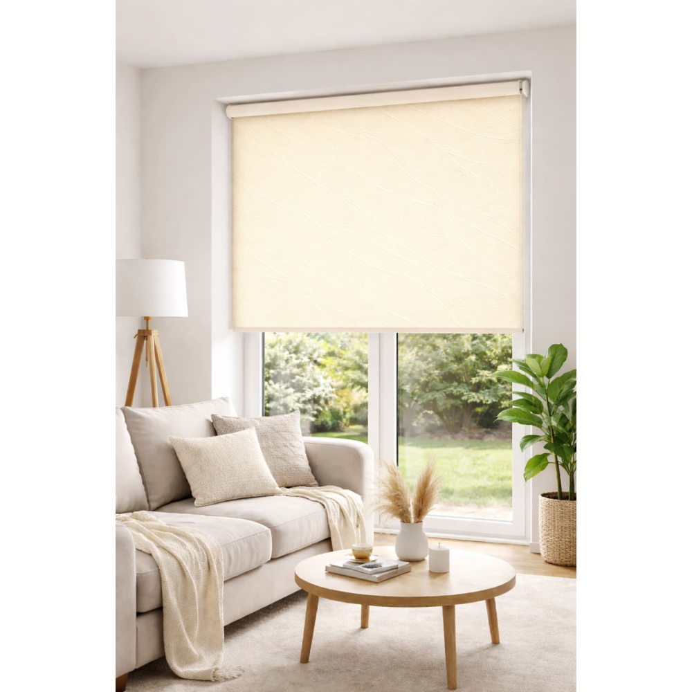 Тканинні ролети Вода 1834 ваніль