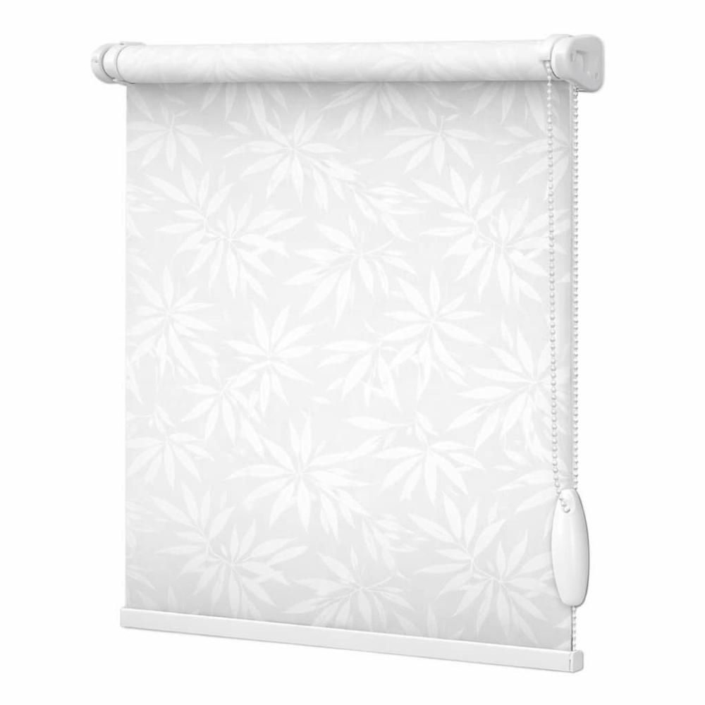 Тканинні ролети Бамбук білий